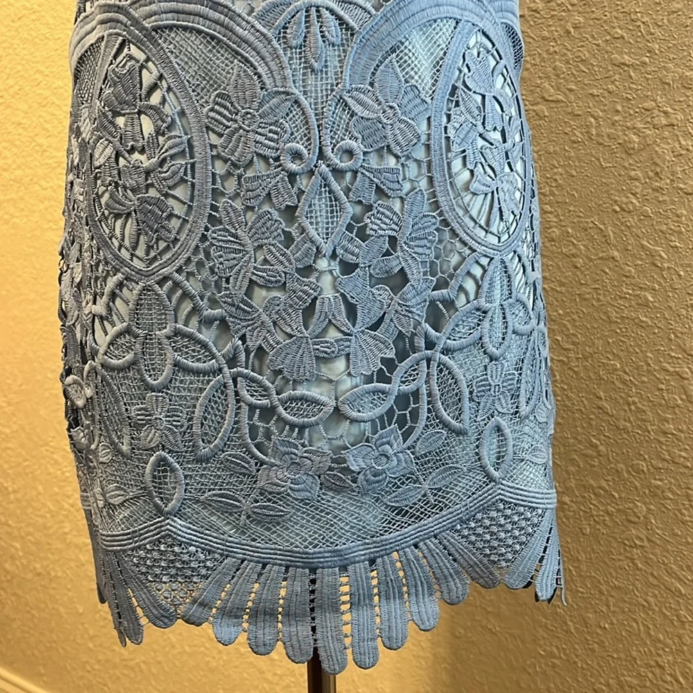 Lovers + Friends x Revolve Caspian Shift Dress Crystal Blue Size XS - Picture 6 of 7